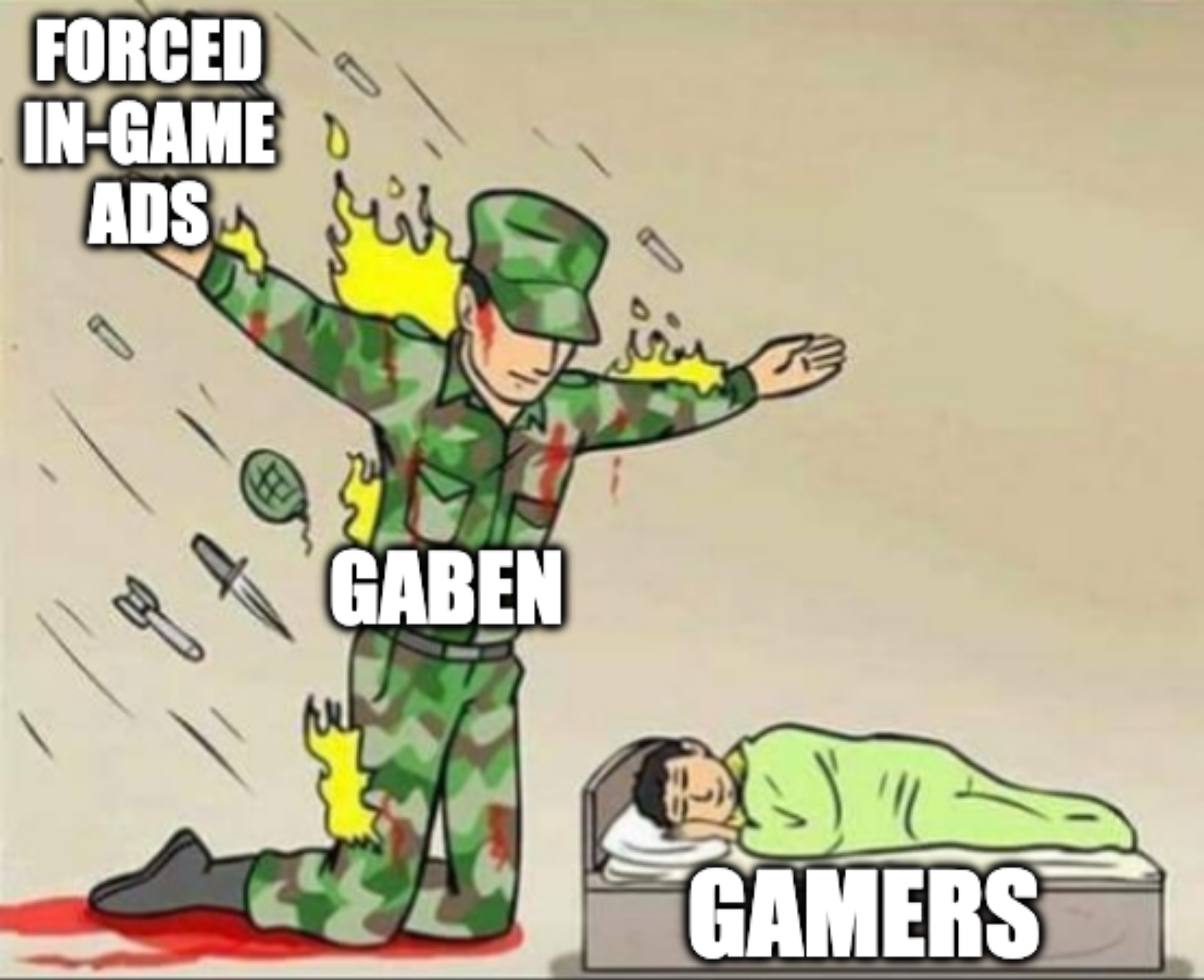 He protects us all!
