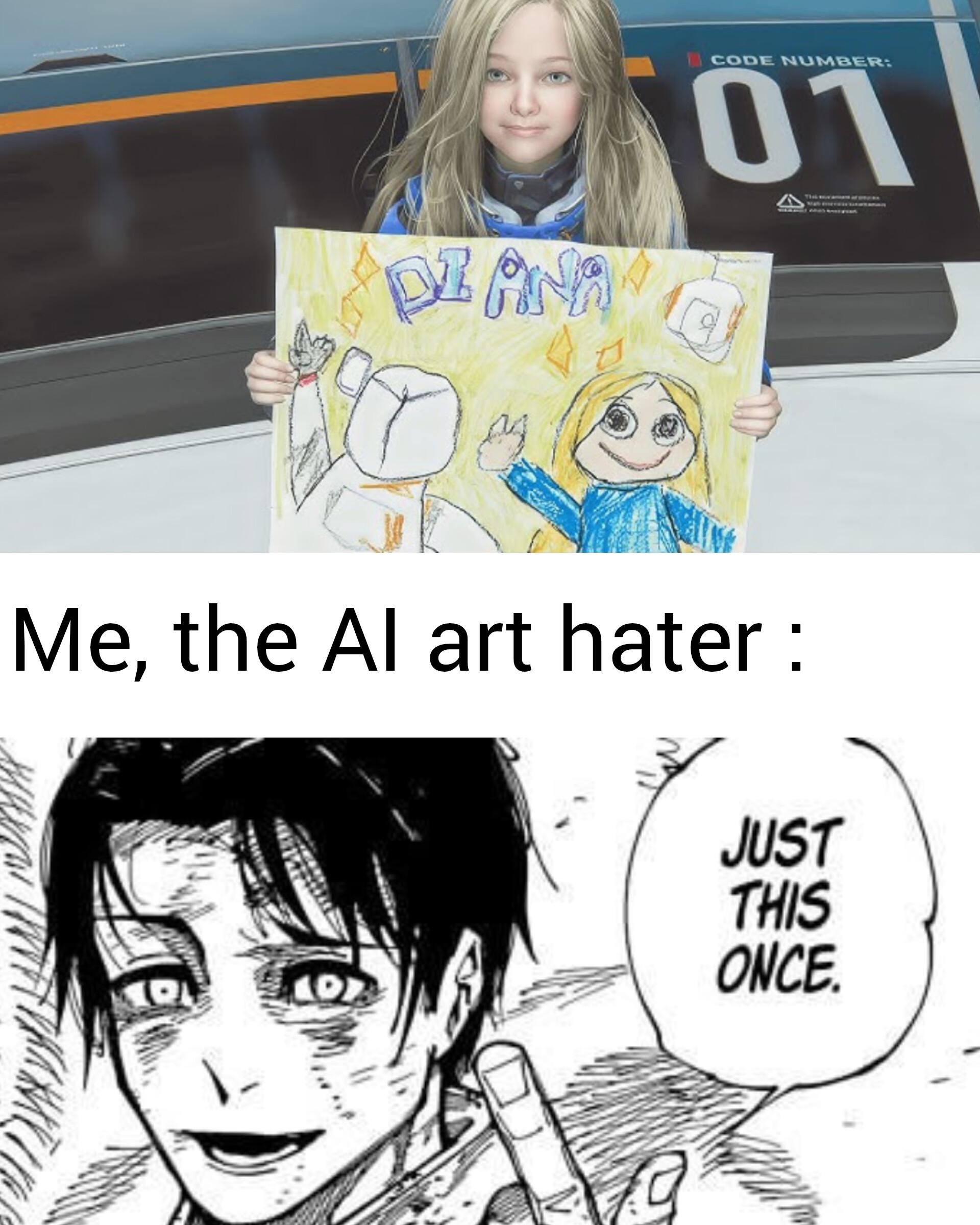 The AI child has gifted me with her drawings.